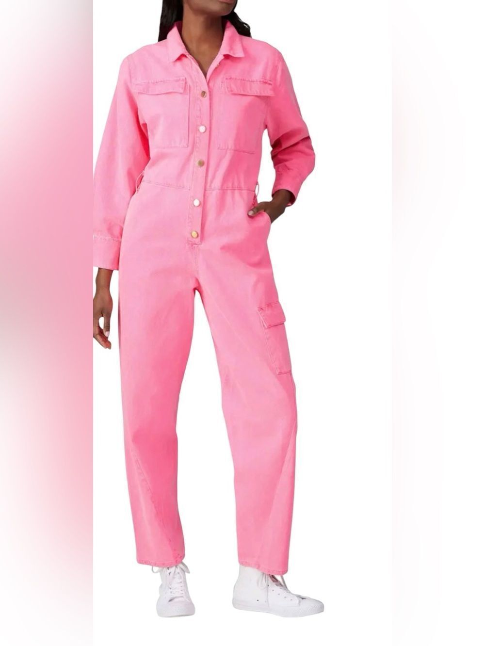 Essentiel Antwerp Vadid Colour Denim Jumpsuit Size 8